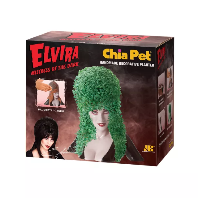 Elvira Chia Pet at Spencer's