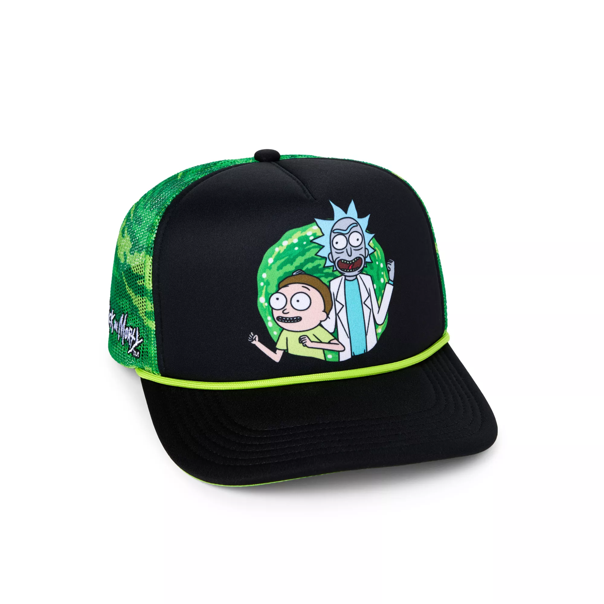Rick and Morty Portal Mesh Trucker Hat