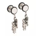 Skeleton Dangle Fake Plugs - 18 Gauge at Spencer's