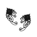 Black Lace Ear Cuff at Spencer's