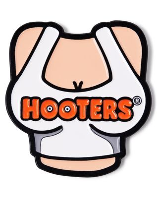 HOOTERS ピンバッジ NEW~HOOTERS Girl Uniform Fun Collectible Pin Badge Tag