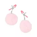 Pink Puff Nipple Clamps at Spencer's