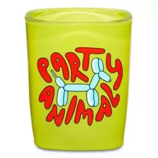Party Animal Square Shot Glass - 2 oz. at Spencer's