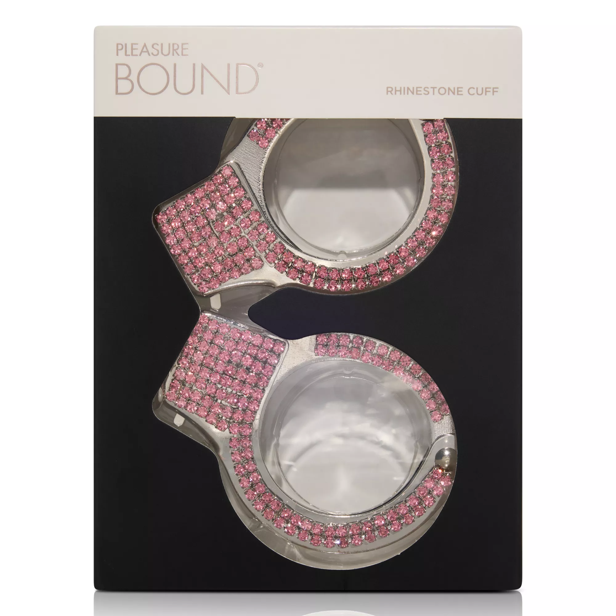 Pink Rhinestone Handcuffs at Spencer's