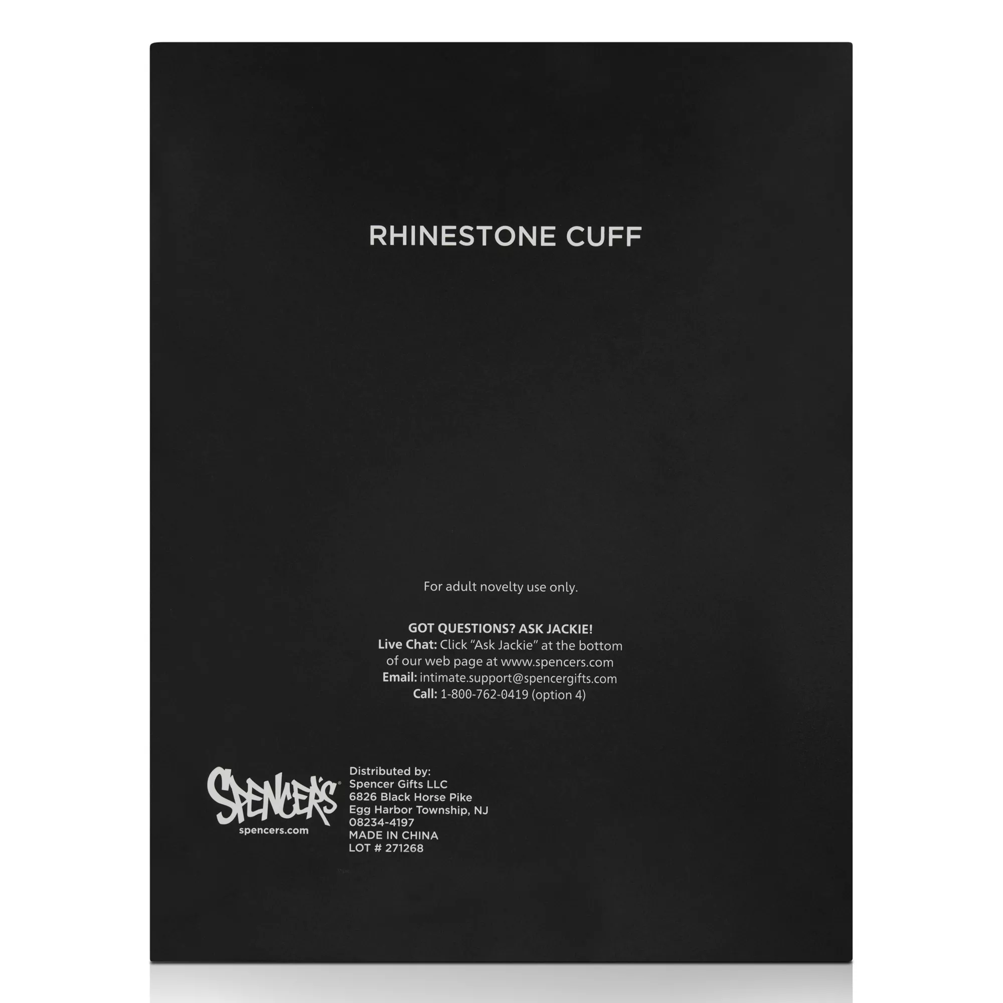 Pink Rhinestone Handcuffs at Spencer's