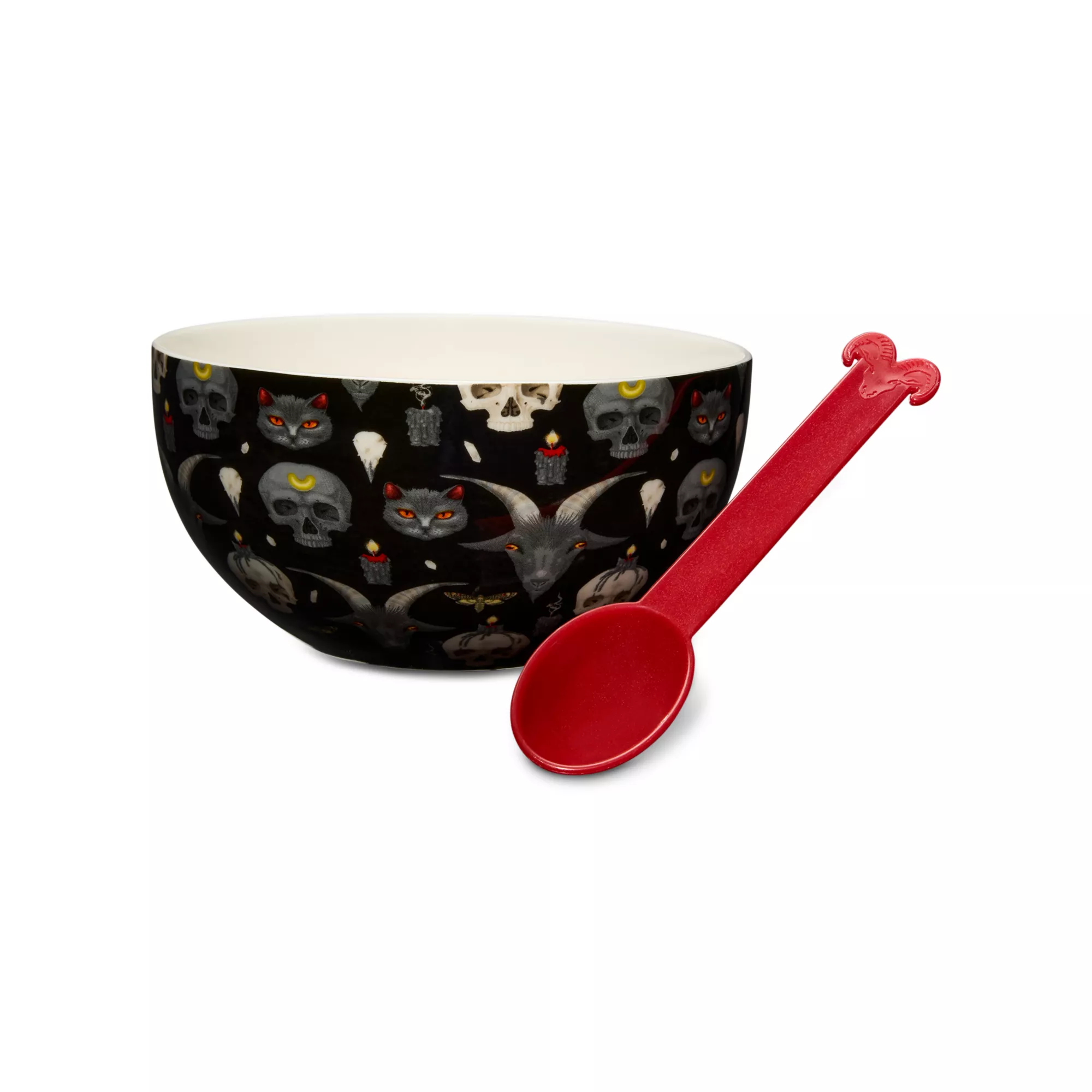 Baphomet Bowl with Color Changing Spoon