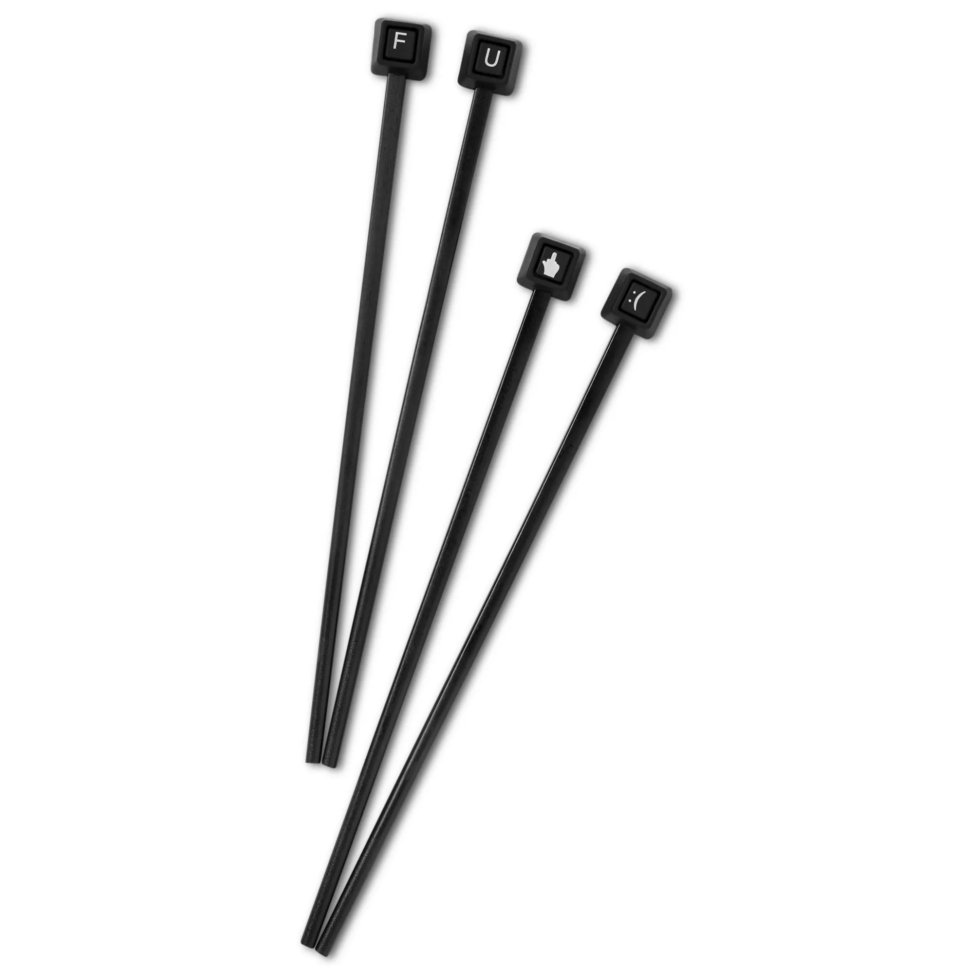 Keyboard Keys Chopsticks - 2 Pack at Spencer's