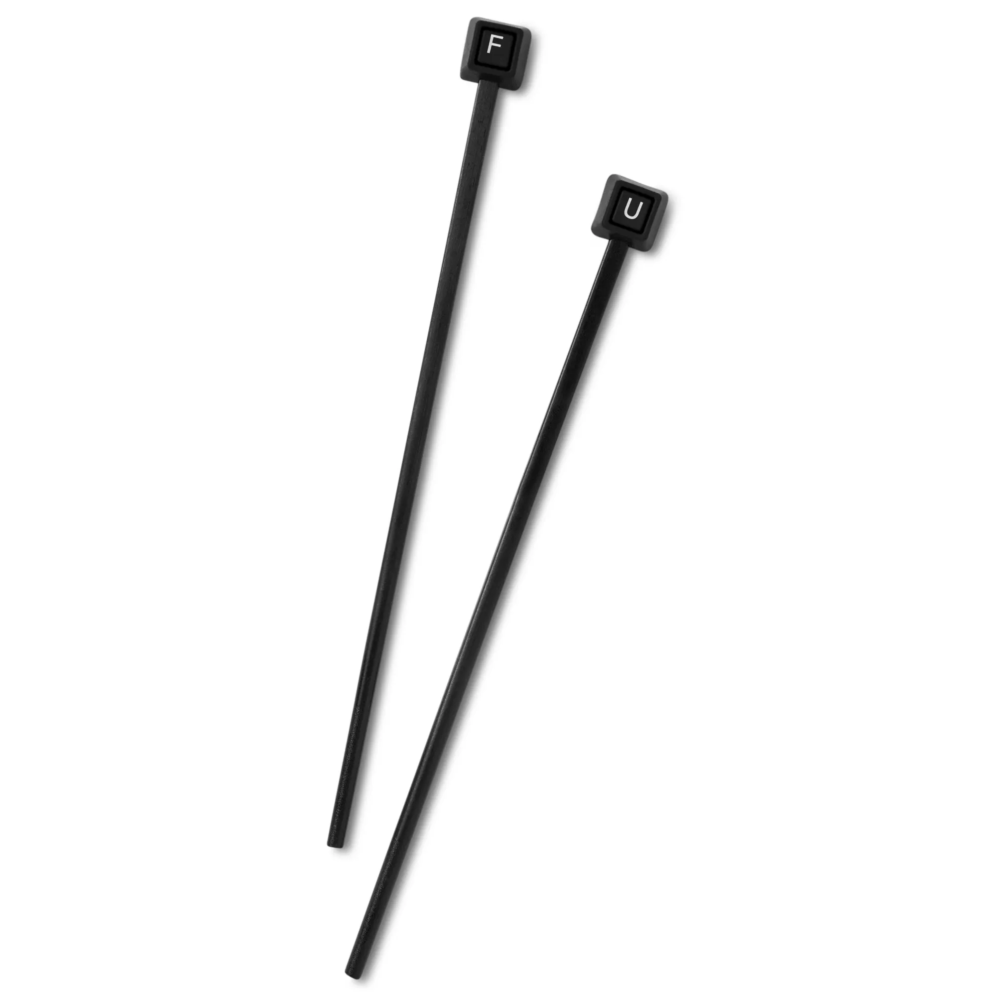 Keyboard Keys Chopsticks - 2 Pack at Spencer's