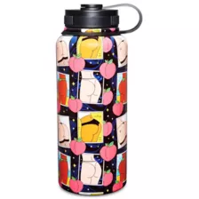 Peach Booty Water Bottle - 32 oz. at Spencer's