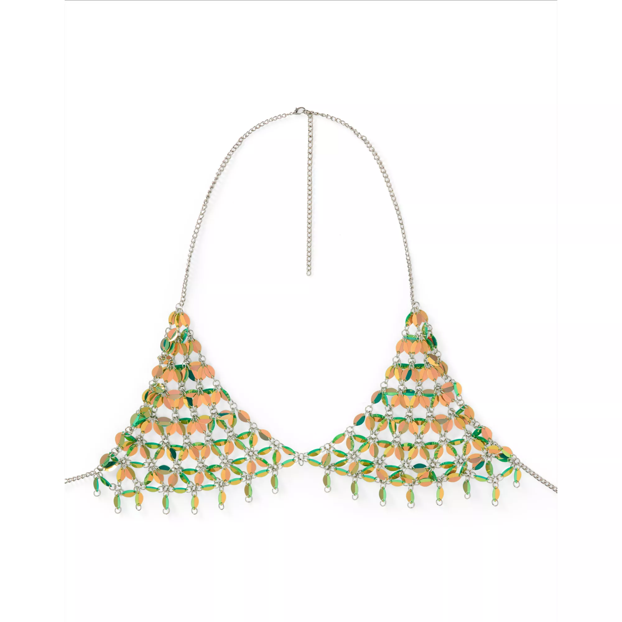 Sequin Chain Bralette