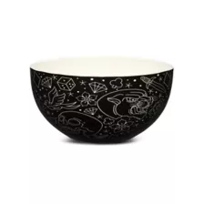 Tattoo Line Art Bowl with Color Changing Spoon at Spencer's