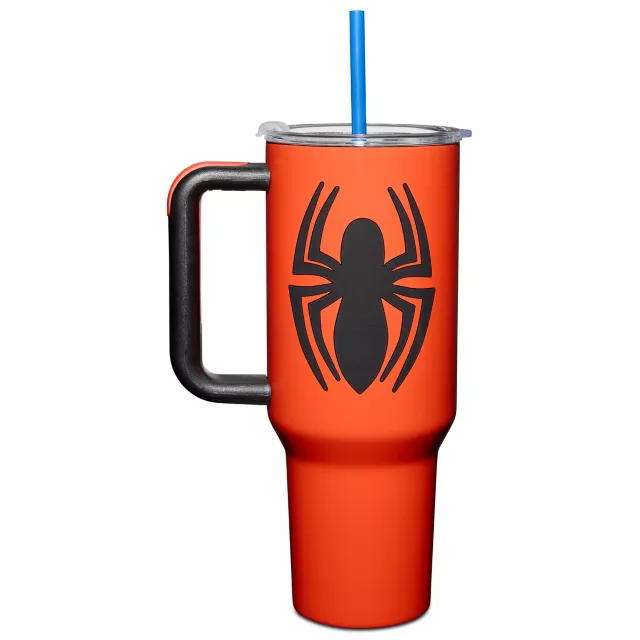 Spider-Man Travel Tumbler with Straw - 40 oz. - Marvel at Spencer's