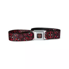 Deadpool Logo Seatbelt Belt - Marvel at Spencer's