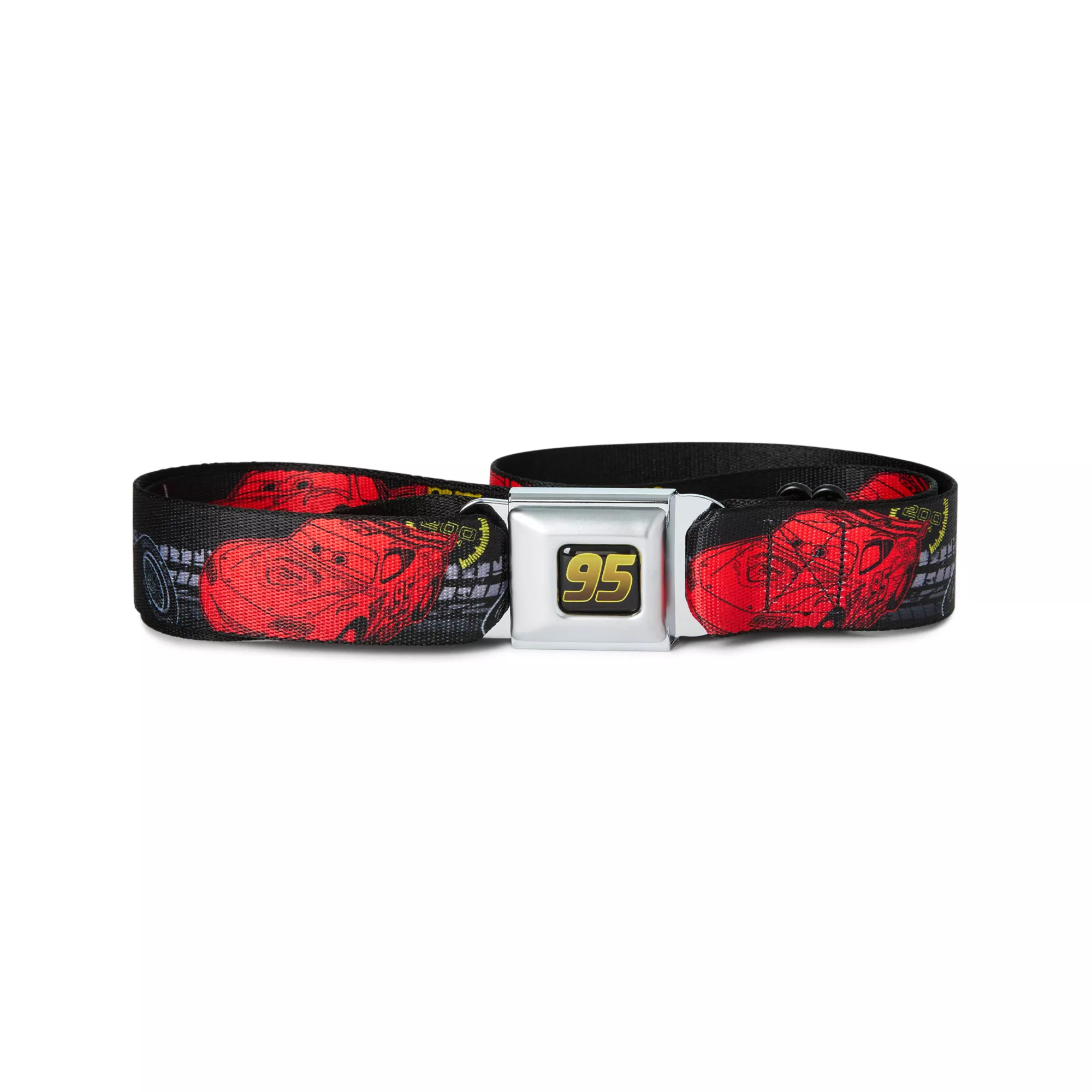 Buckle-Down Lightning McQueen Seatbelt Belt - Cars at Spencer's