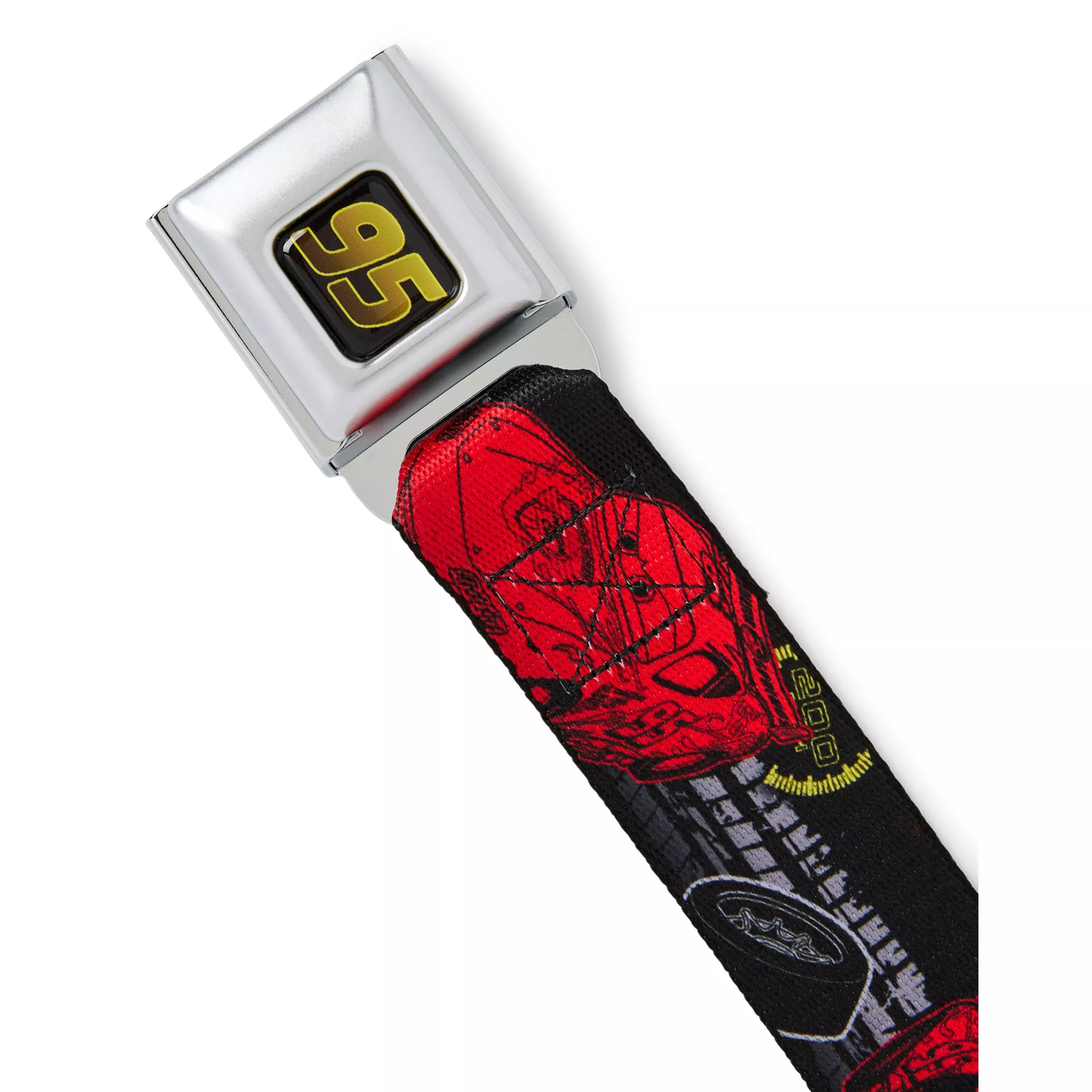 Buckle-Down Lightning McQueen Seatbelt Belt - Cars at Spencer's