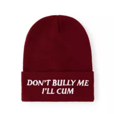 Don't Bully Me Cuffed Beanie Hat - Danny Duncan at Spencer's