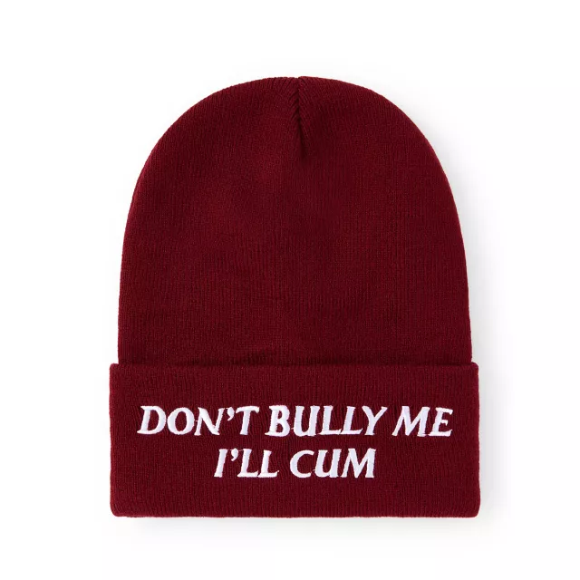 Don't Bully Me Cuffed Beanie Hat - Danny Duncan at Spencer's