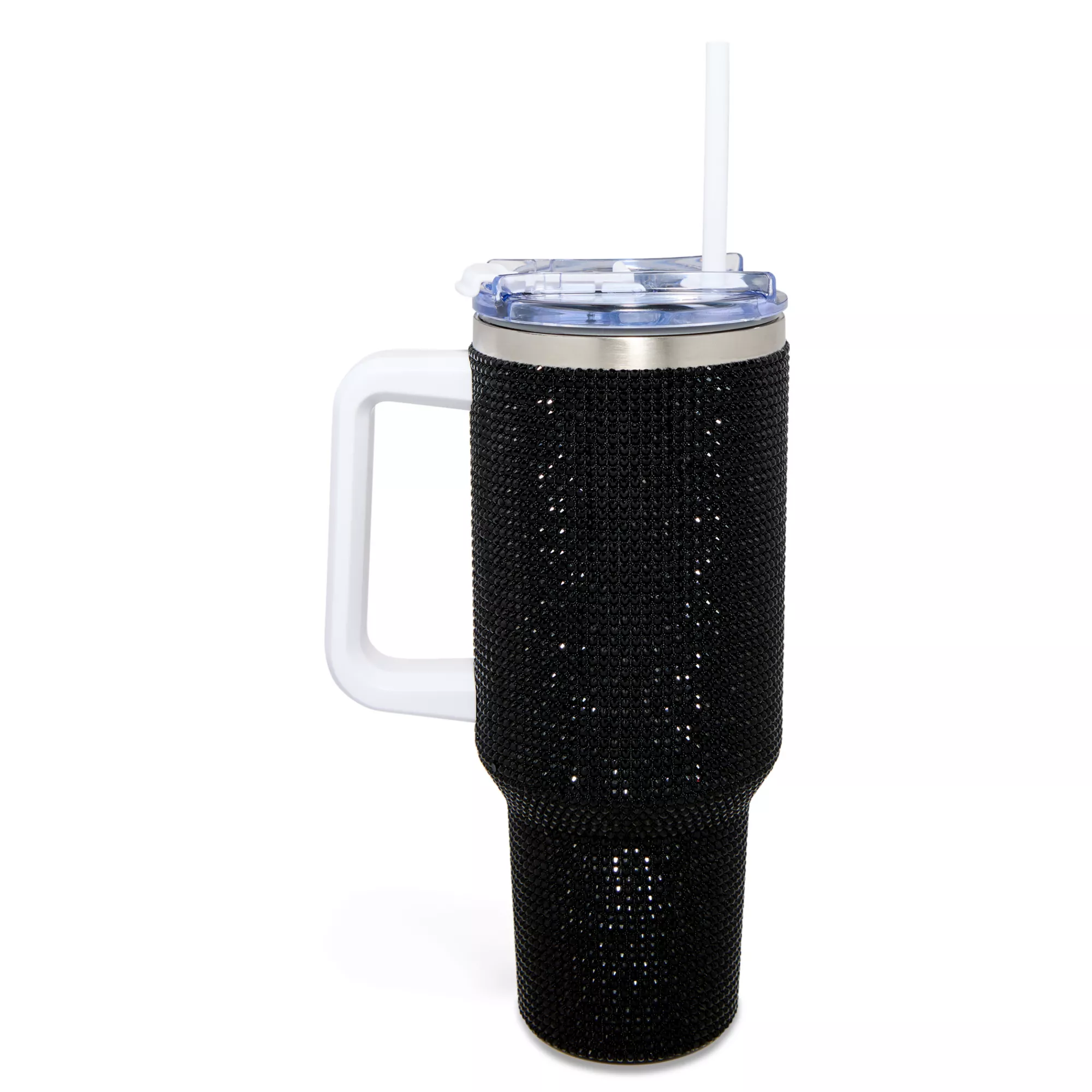Slut Rhinestone Travel Tumbler with Straw - 40 oz. at Spencer's