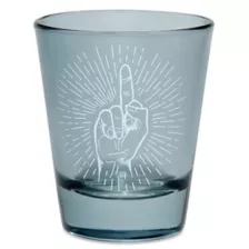 Middle Finger Cathedral Shot Glass - 2 oz. at Spencer's