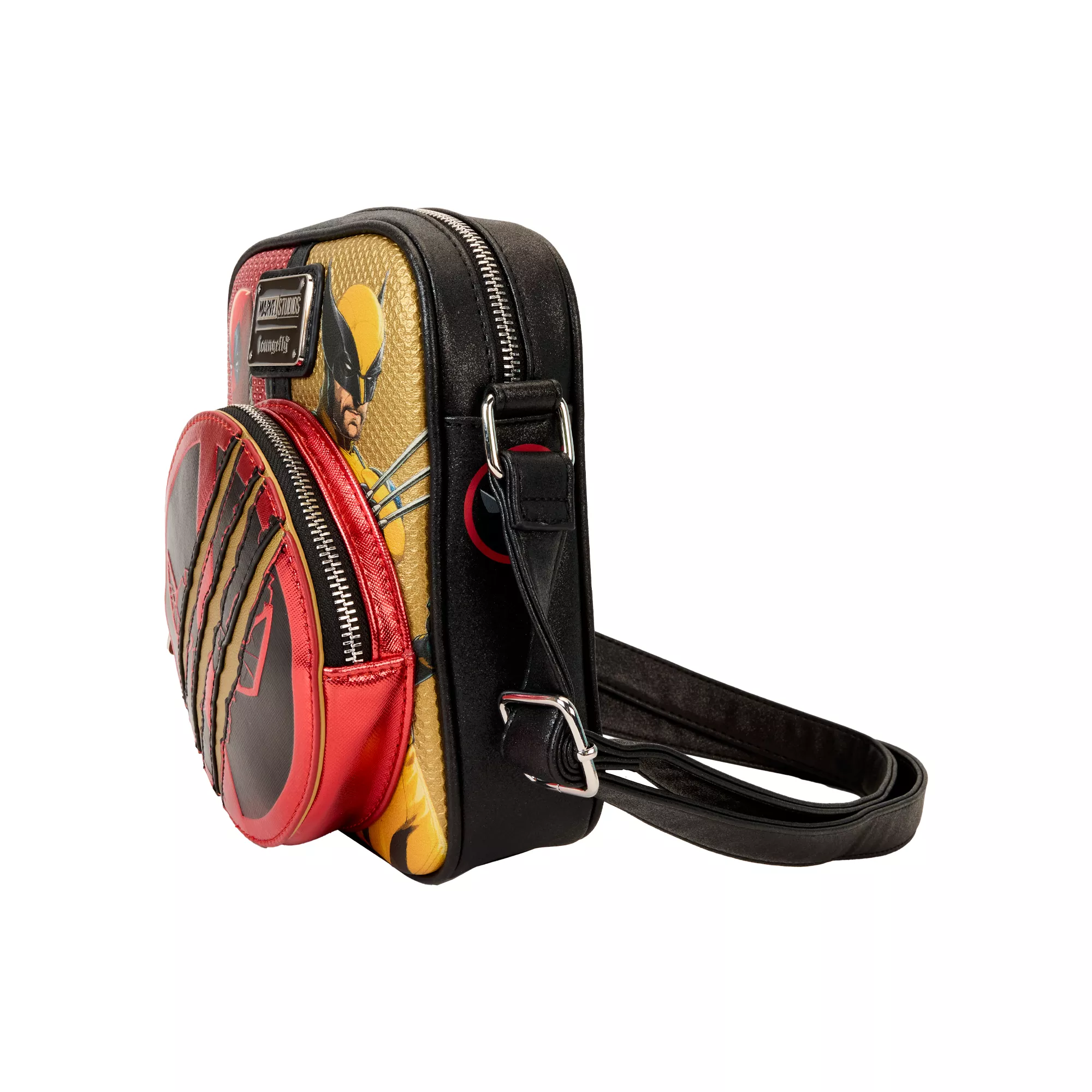 Loungefly Deadpool & Wolverine Crossbody Bag at Spencer's
