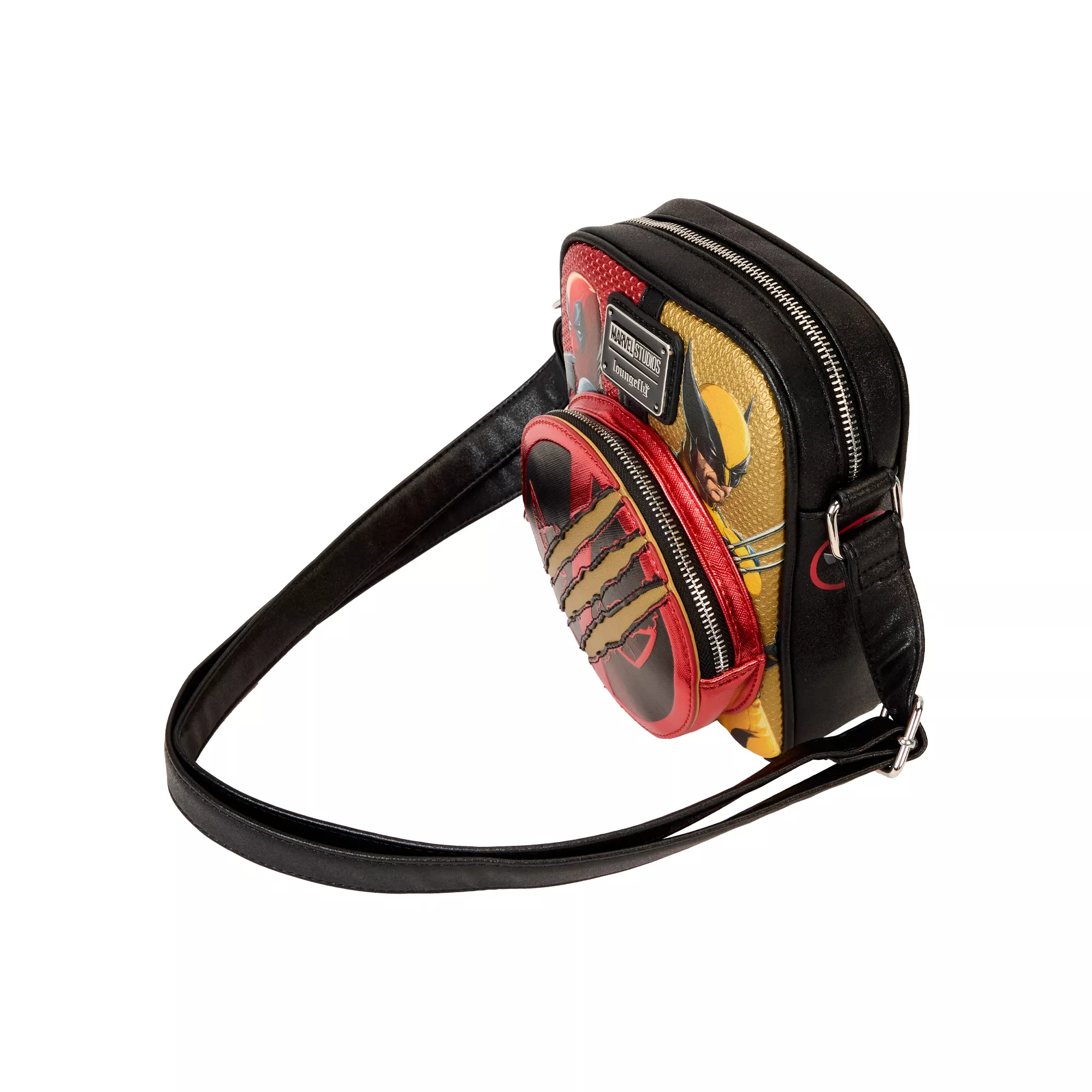 Loungefly Deadpool & Wolverine Crossbody Bag at Spencer's