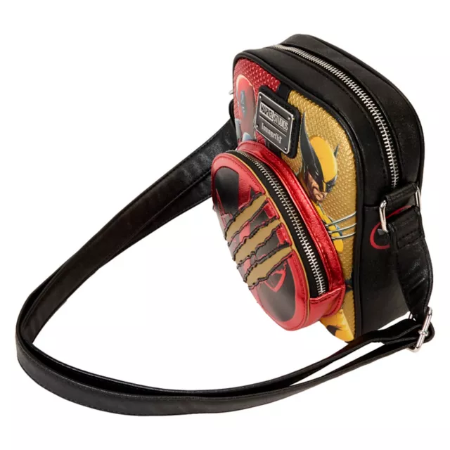 Loungefly Deadpool & Wolverine Crossbody Bag at Spencer's