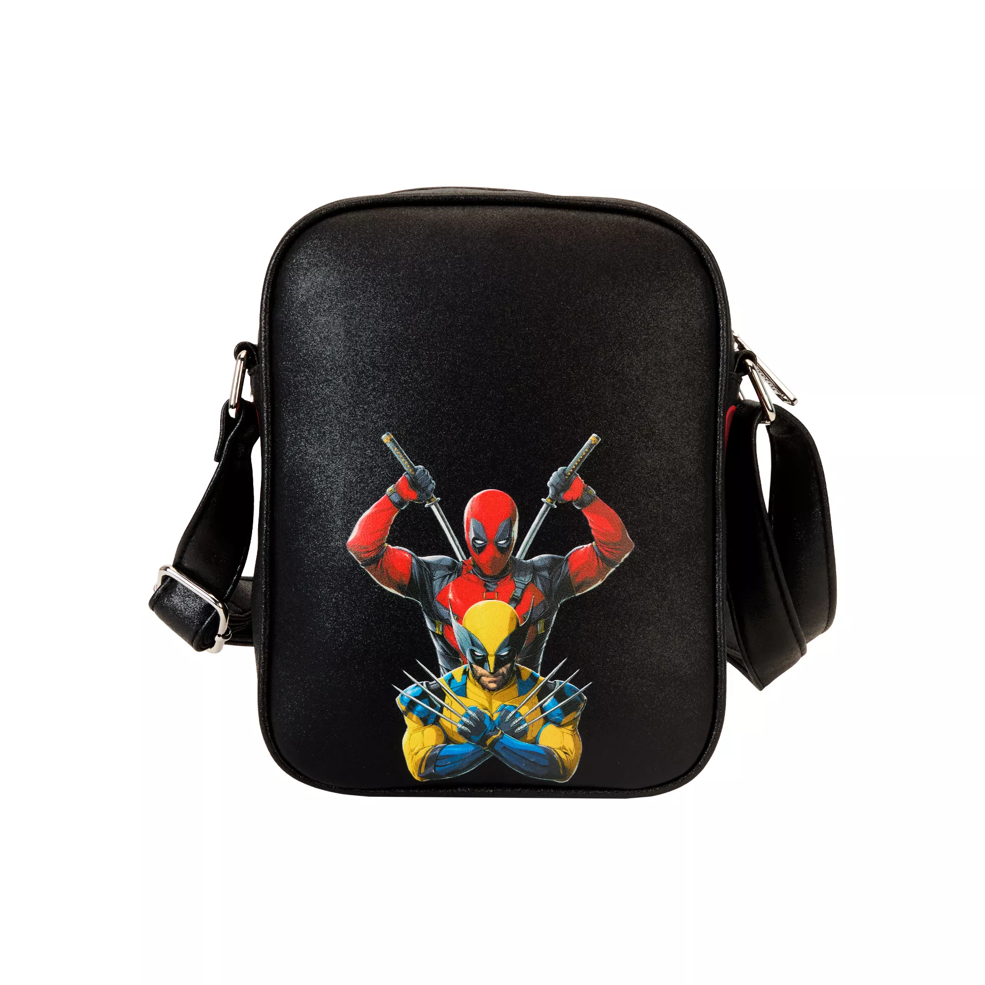 Loungefly Deadpool & Wolverine Crossbody Bag at Spencer's