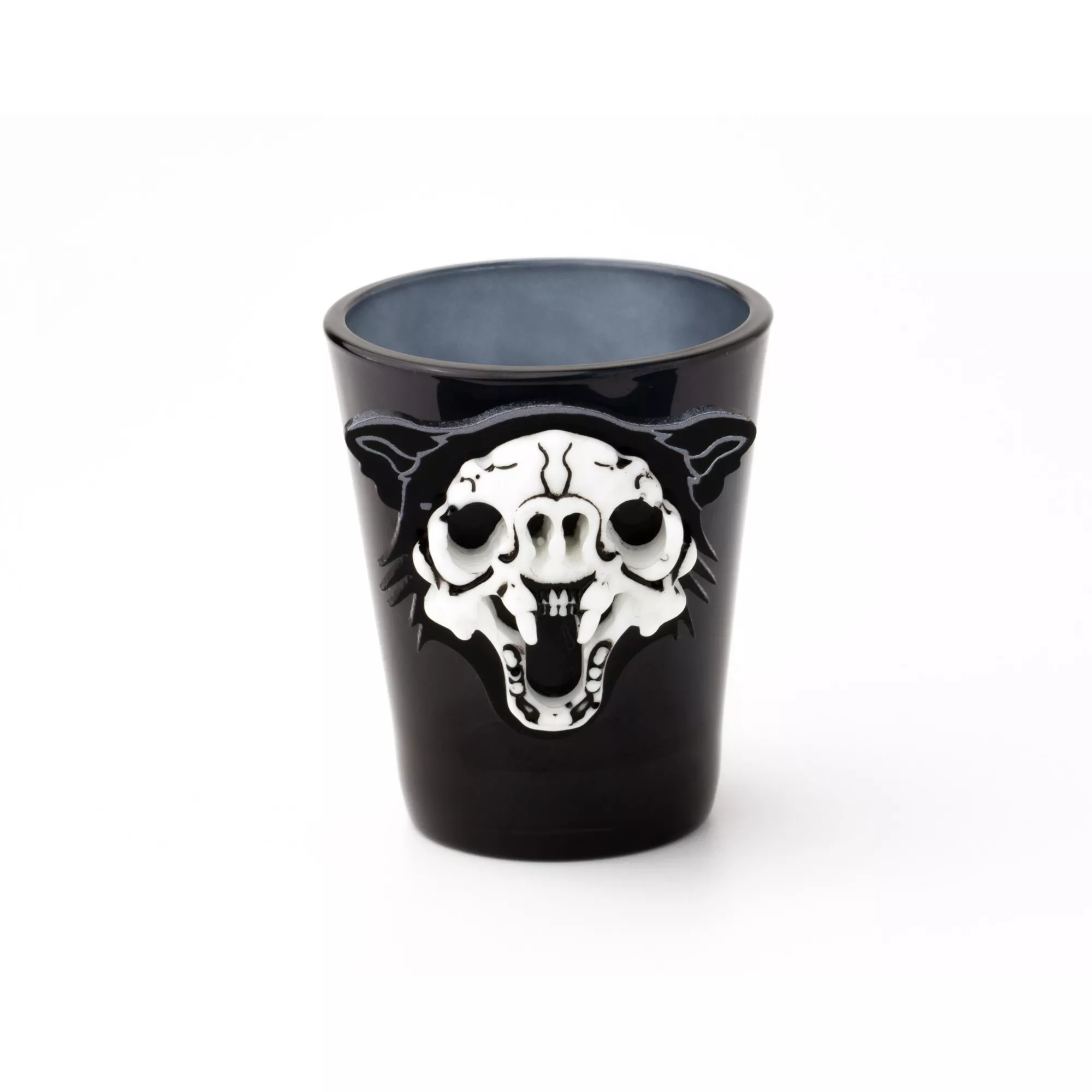Wolf Skull Molded Shot Glass - 2 oz. at Spencer's