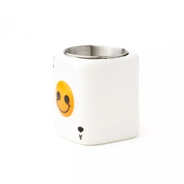 Smiley Ace Card Molded Shot Glass - 3 oz. at Spencer's