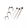 Multi-Pack Silver Tapers and Pinchers - 6 Pack at Spencer's