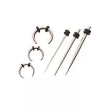 Multi-Pack Silver Tapers and Pinchers - 6 Pack at Spencer's