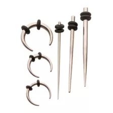 Multi-Pack Silver Tapers and Pinchers - 6 Pack at Spencer's