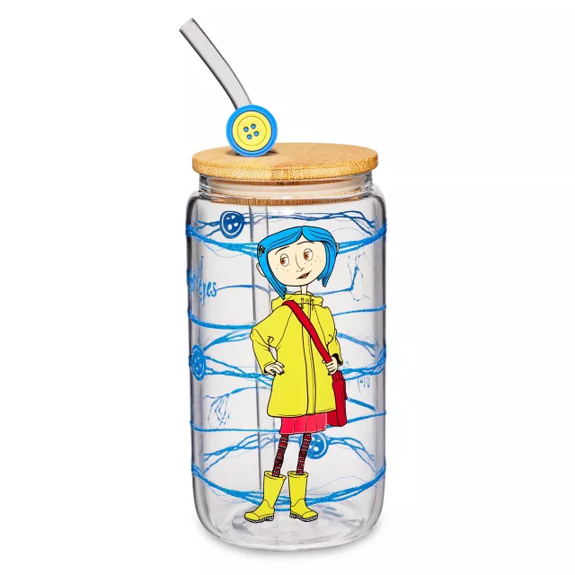 Striped Coraline Cup with Straw at Spencer's
