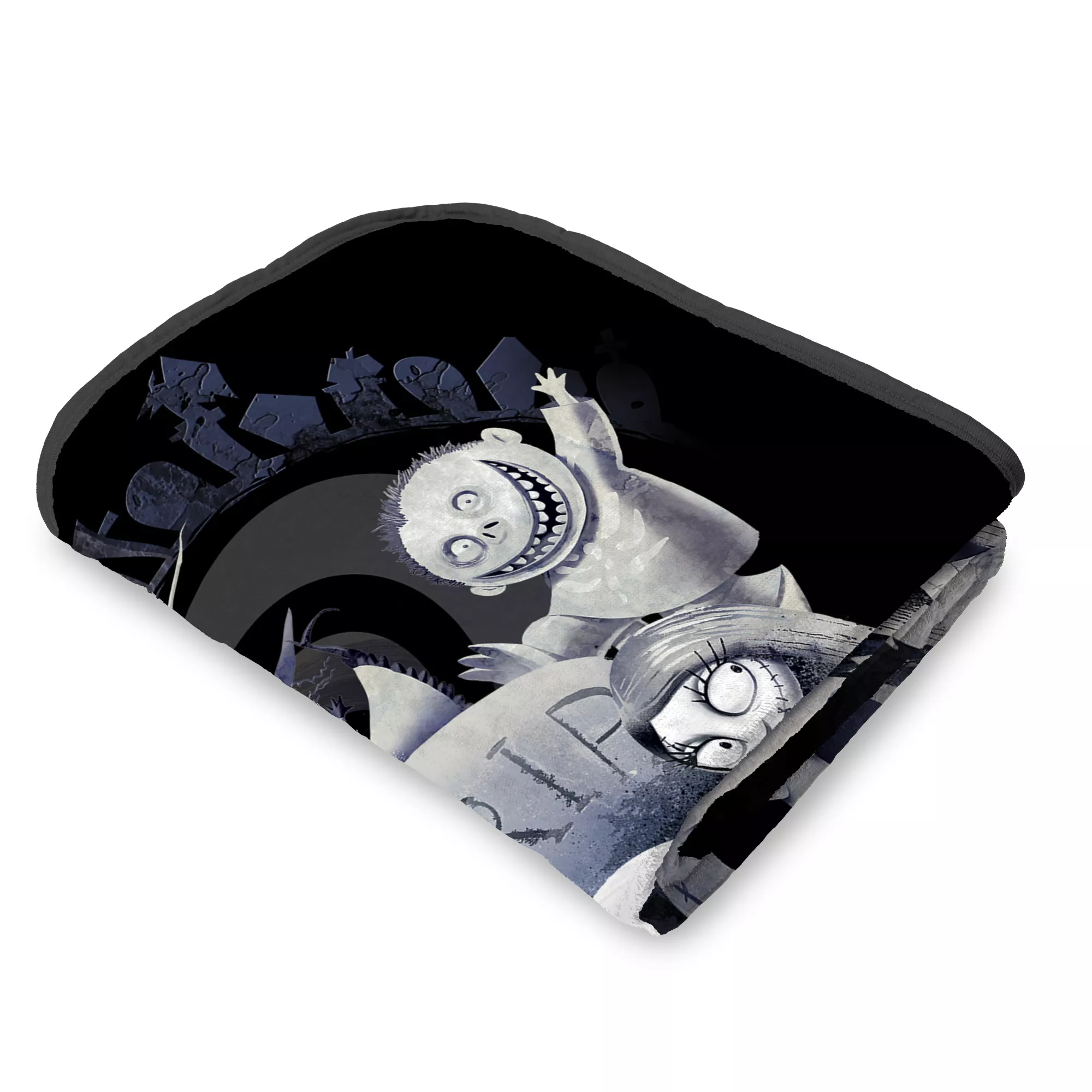 The Nightmare Before Christmas Graveyard Fleece Blanket at Spencer's