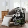 Beetlejuice and Lydia Fleece Blanket at Spencer's