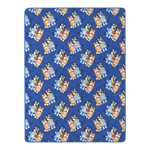 Bluey and Bingo Fleece Blanket at Spencer's