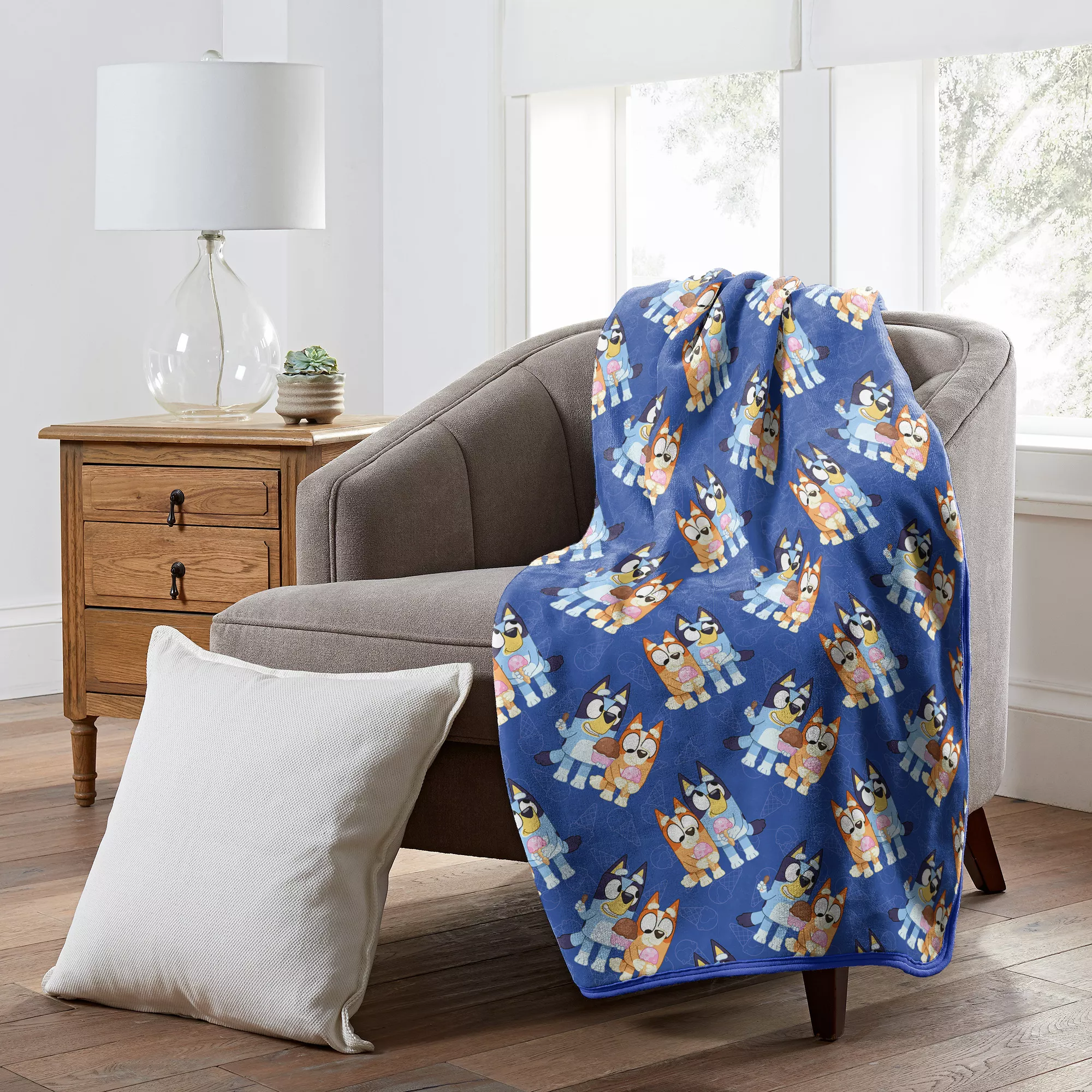 Bluey and Bingo Fleece Blanket