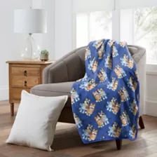 Bluey and Bingo Fleece Blanket at Spencer's