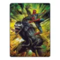 Venom and Spider-Man Attack Fleece Blanket - Marvel at Spencer's