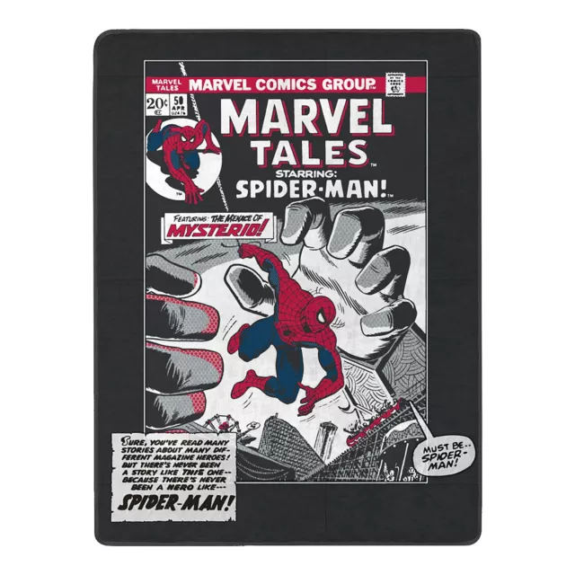 Marvel Tales Starring Spider-Man Fleece Blanket at Spencer's