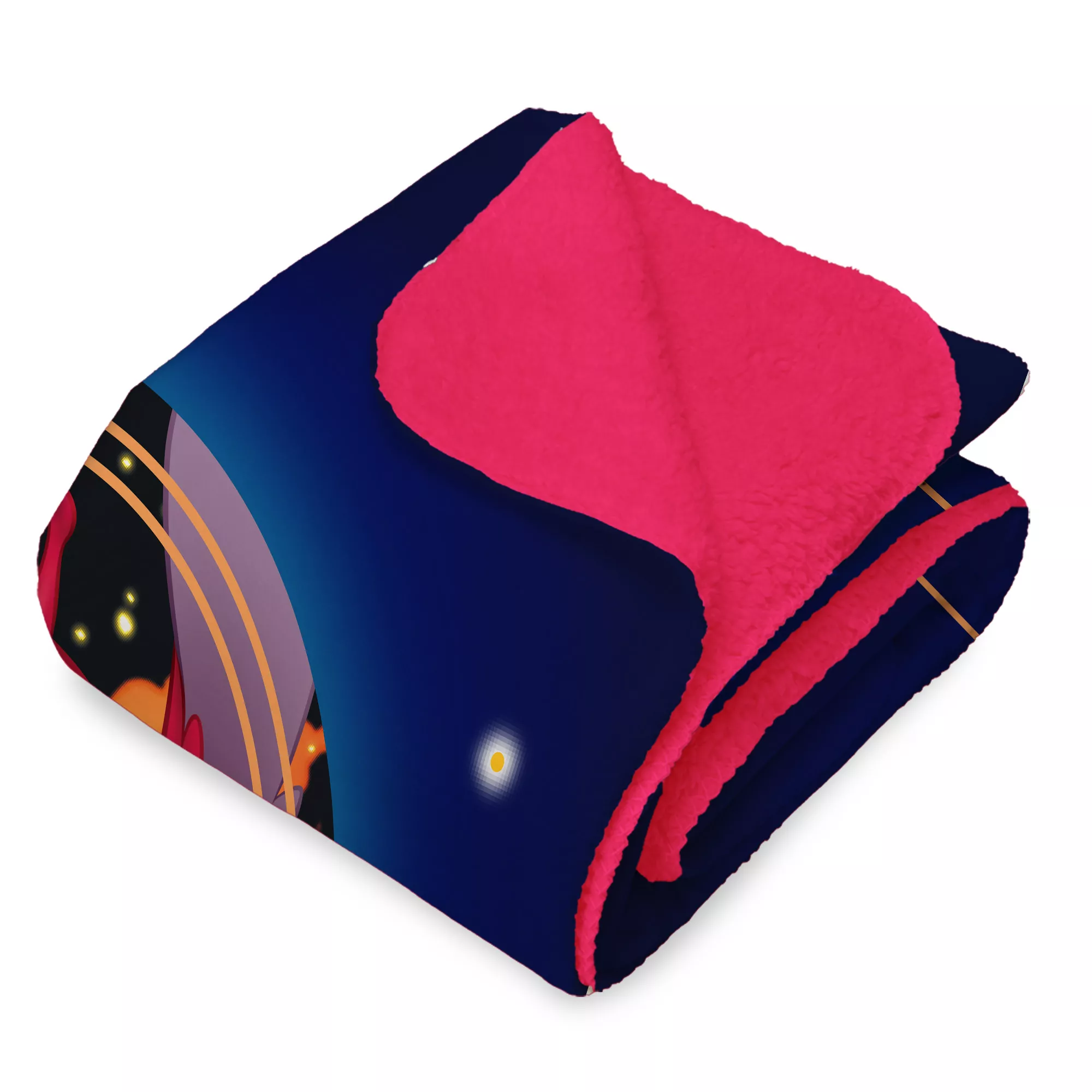 Cosmic Leroy Faux Fur Fleece Blanket - Lilo & Stitch at Spencer's