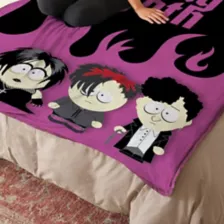 Stay Goth Fleece Blanket - South Park at Spencer's