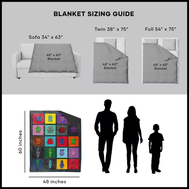 South Park Cast Fleece Blanket at Spencer's