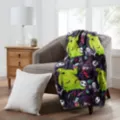 Lock, Shock, and Barrel Throw Blanket - The Nightmare Before Christmas at Spencer's