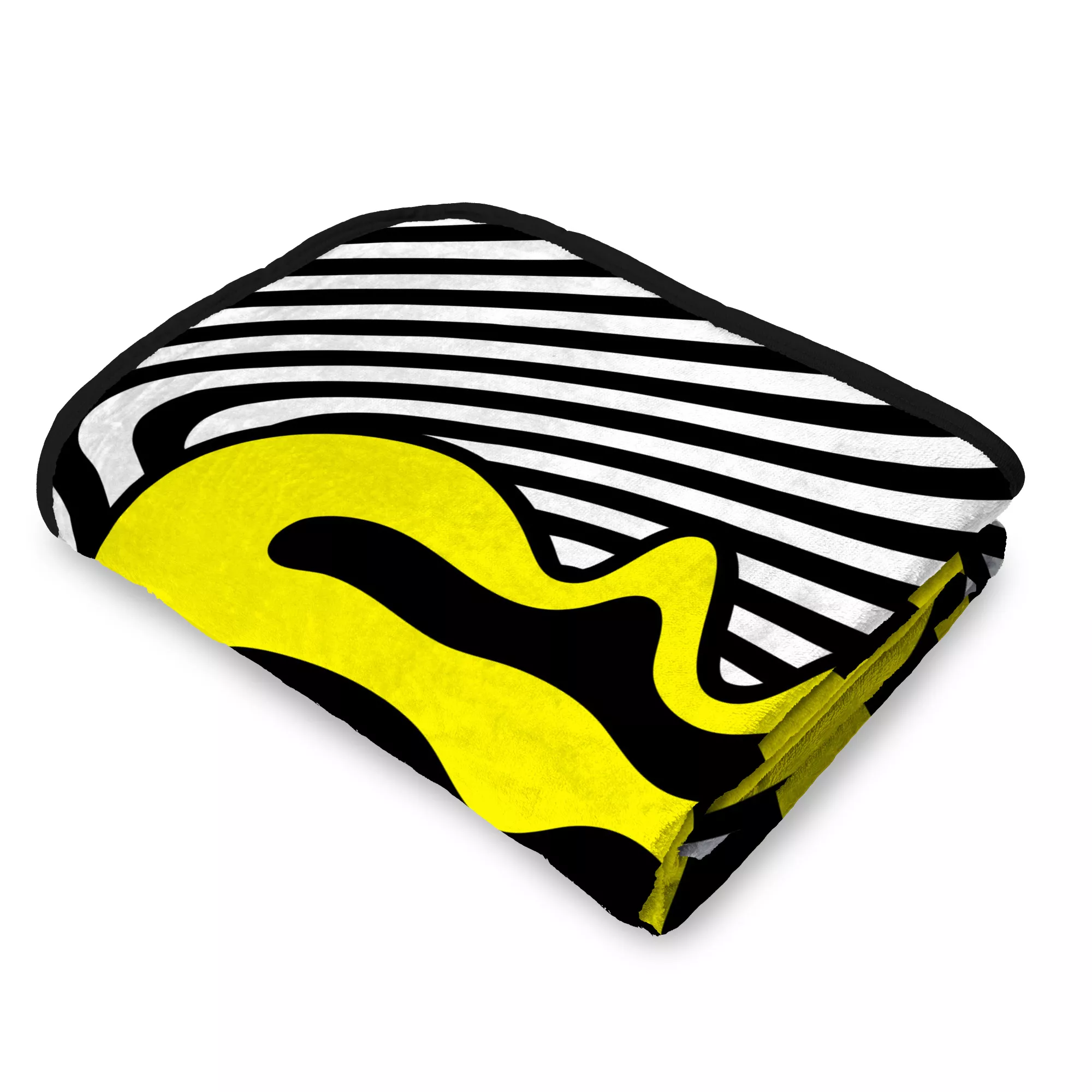 Trippin' Smileys Double-Sided Fleece Blanket at Spencer's