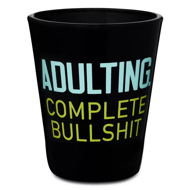 Adulting Complete Bullshit Shot Glass - 2 oz. at Spencer's