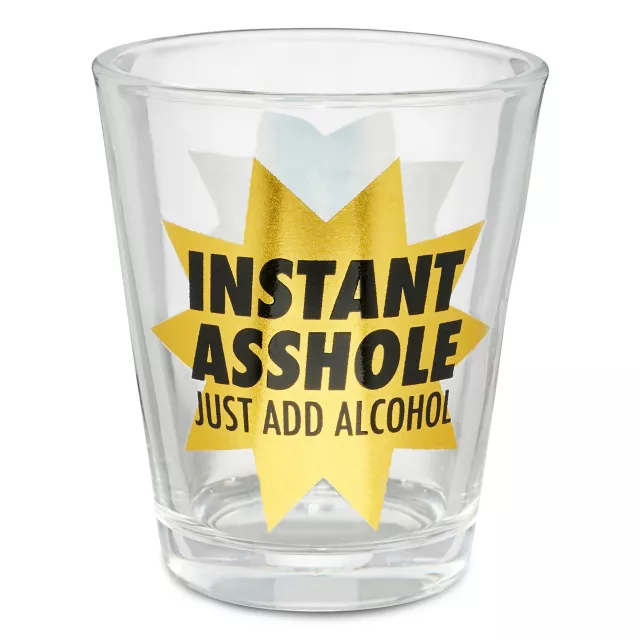 Instant Asshole Shot Glass - 2 oz. at Spencer's