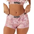 Playboy PSD Pink Camoflauge Boyshorts at Spencer's