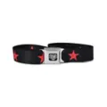 Buckle-Down Red Stars Seatbelt Belt at Spencer's