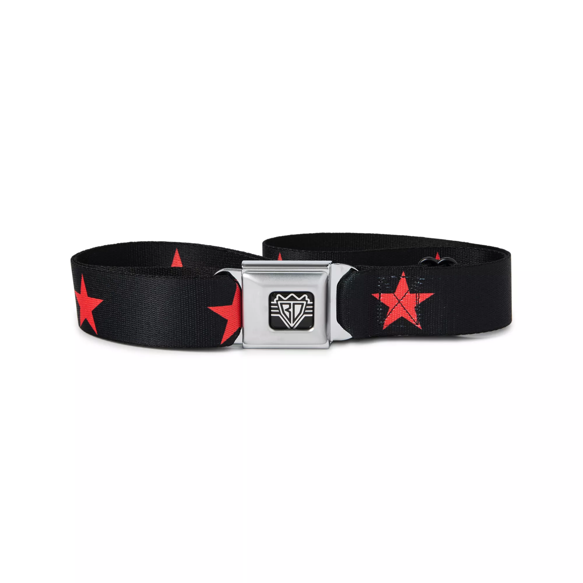 Buckle-Down Red Stars Seatbelt Belt at Spencer's
